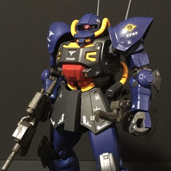 HG アクト・ザク ティターンズカラー｜ロメオ8さんのガンプラ