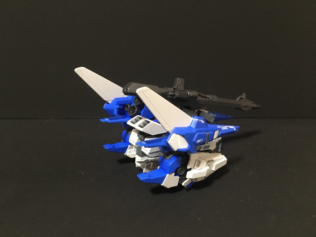 ウェイブライダー形態 後方ショット