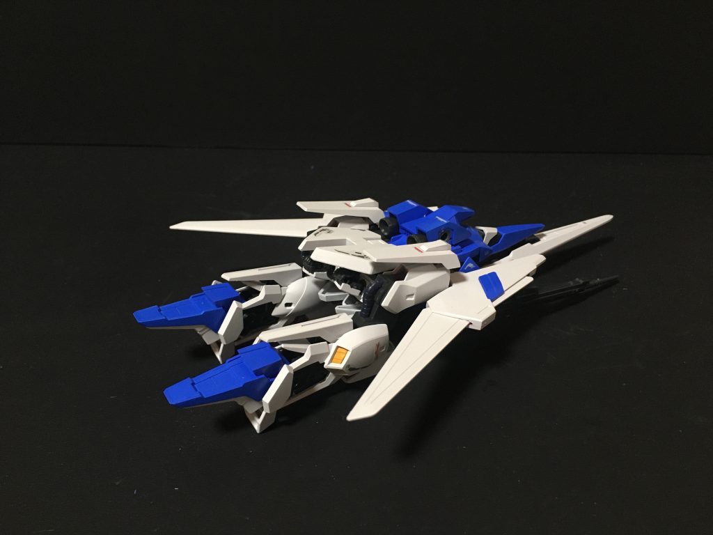 ウェイブライダー形態 後方ショット