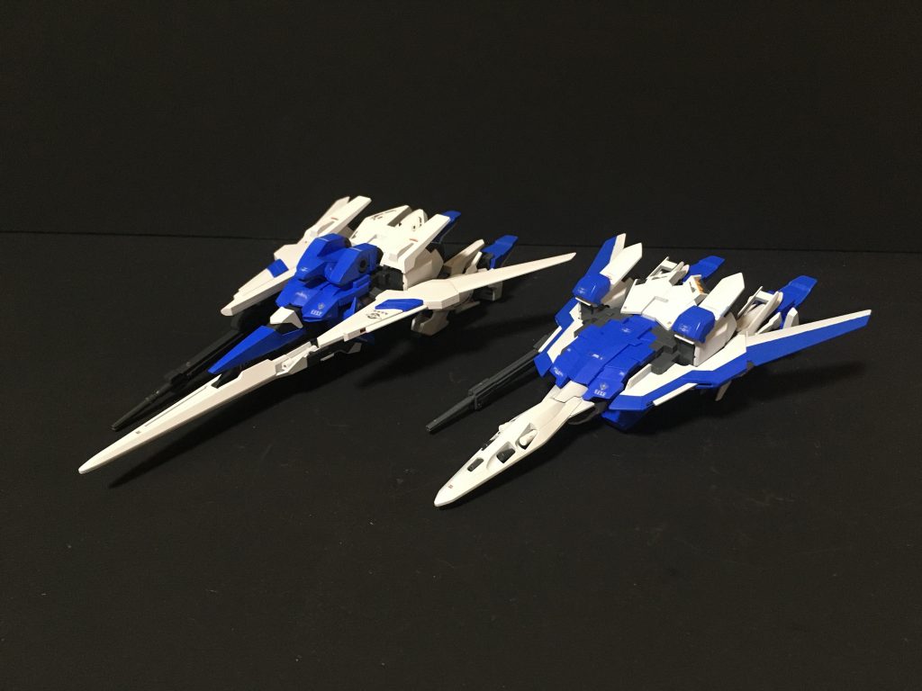 デルタプラス、デルタガンダム ウェイブライダーの2ショット