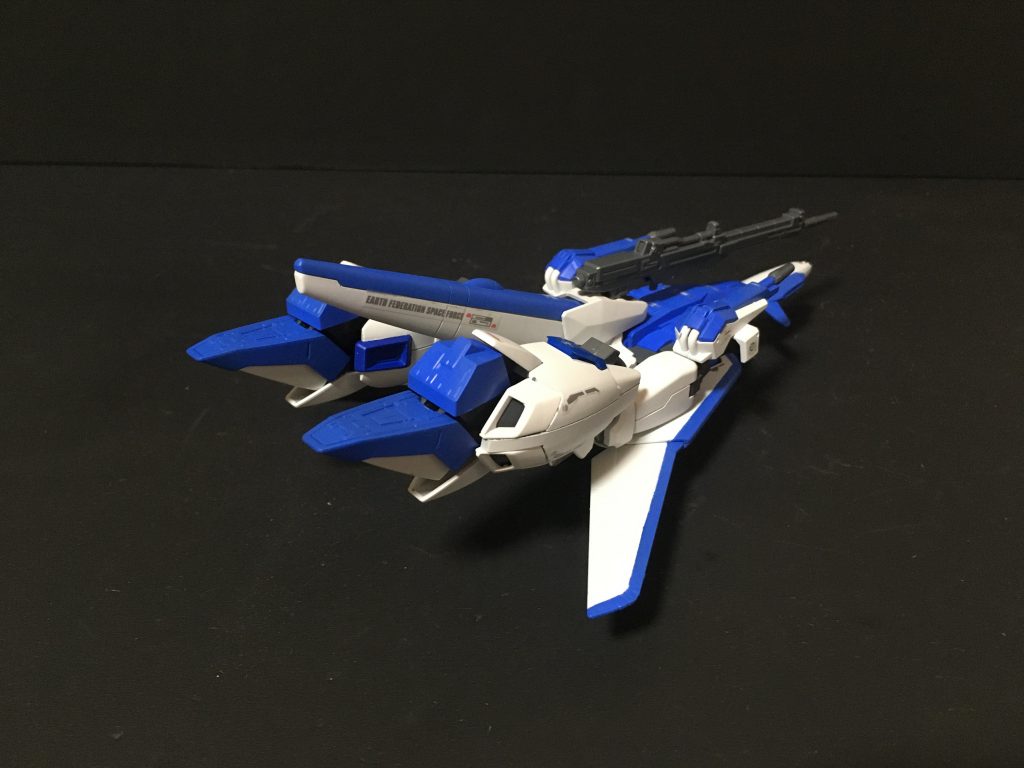 ウェイブライダー形態 後方ショット