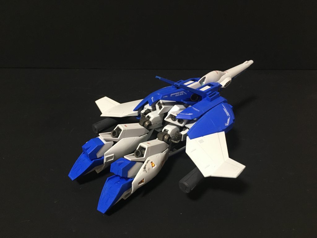 ウェイブライダー形態　後方ショット