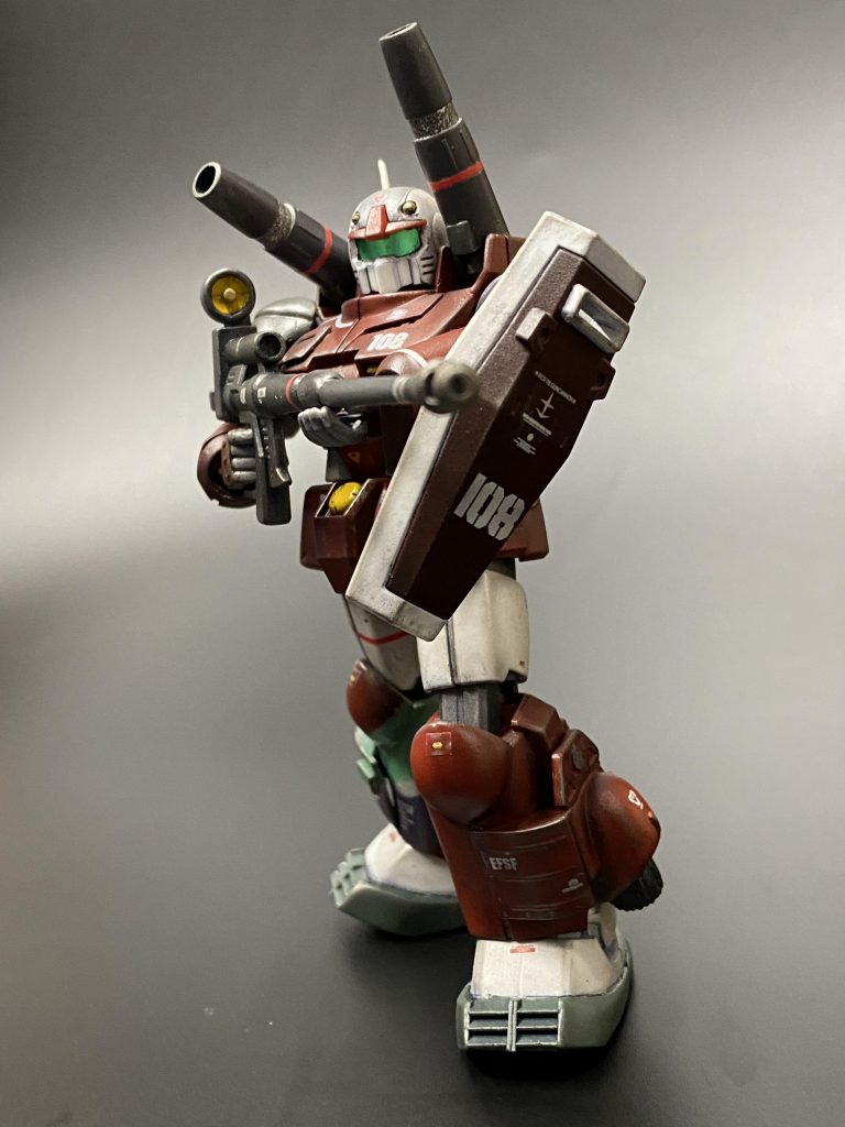 HG1/144ガンキャノン（カイ・シデン機）–5枚目/制作者：ひろ吉