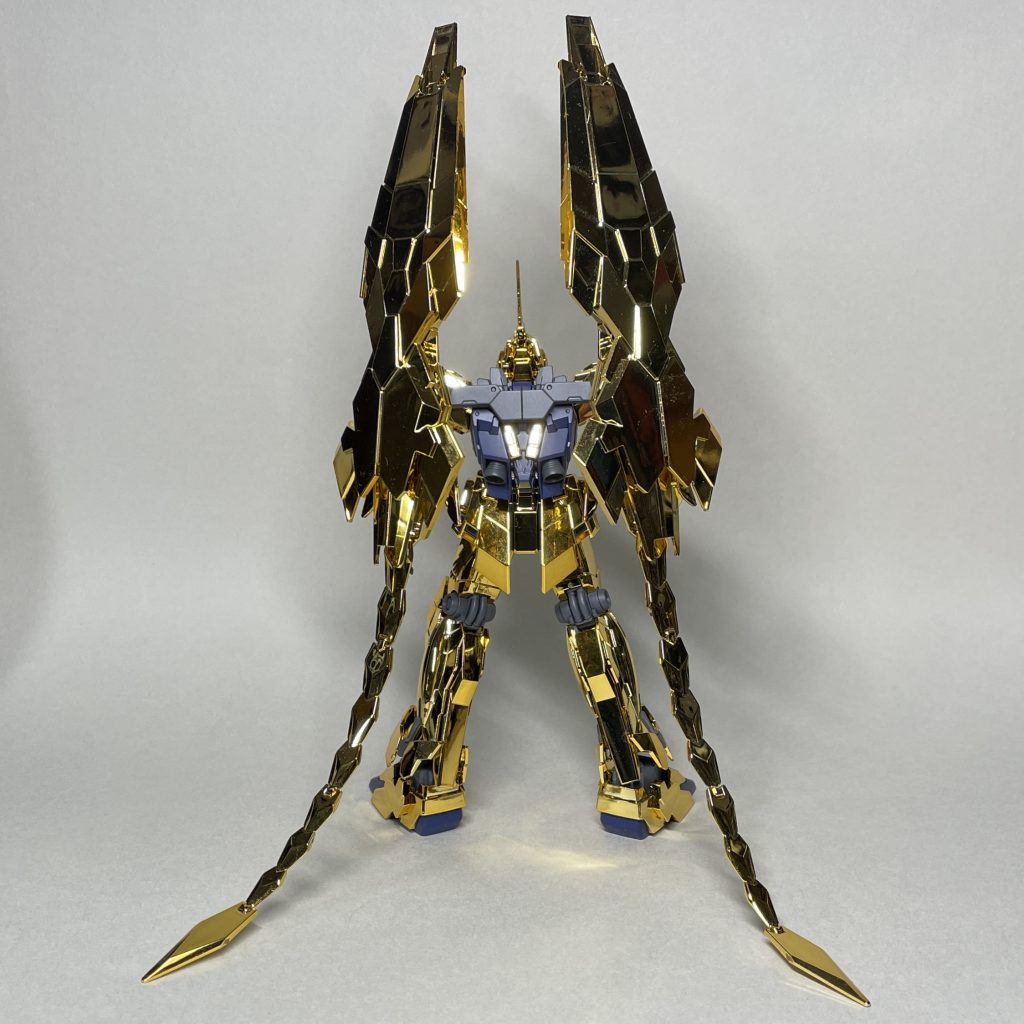 まうしろ 金メッキパーツは、ゲート跡のリタッチ以外、ほぼ何もしていません。