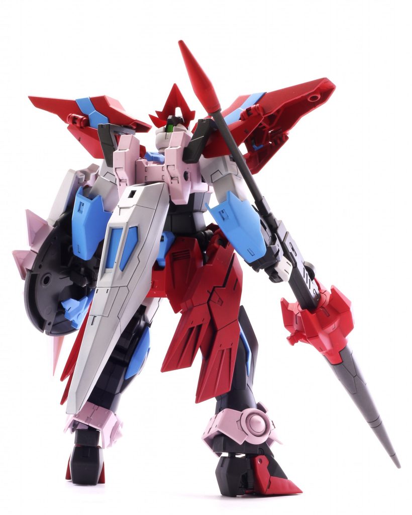 ランス、足の合わせ目を消しました あとは緩い関節をきつくしたくらい。