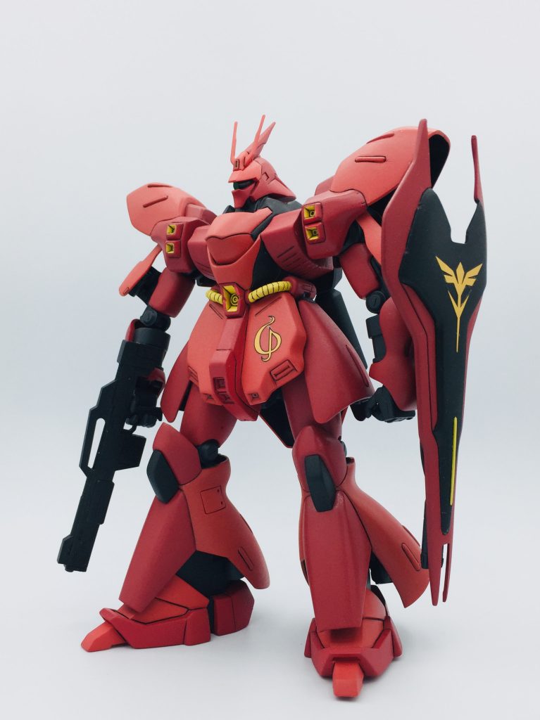 旧キット 1/144 サザビー ガンプラ 完成–3枚目/制作者:kan-o-gunplablog
