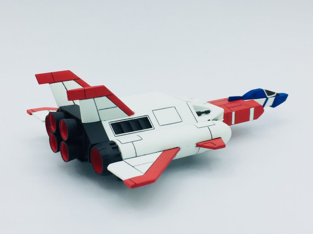 旧キット 1/144 コアブースター ガンプラ 完成–4枚目/制作者：kan-o-gunplablog