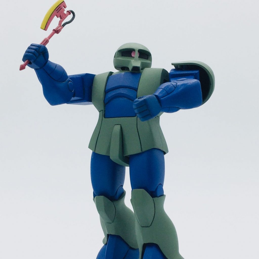 旧キット 旧型ザク ザクⅠ 1/144 ガンプラ完成｜kan-o-gunplablog 