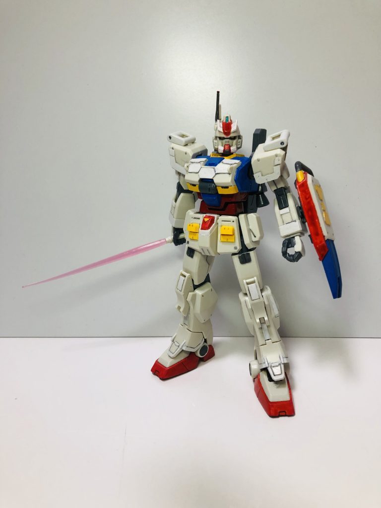 〈制作の感想等〉モデラ―復帰改造機一作目コンセプトは「TVシリーズ主人公機になれそうなEz8」