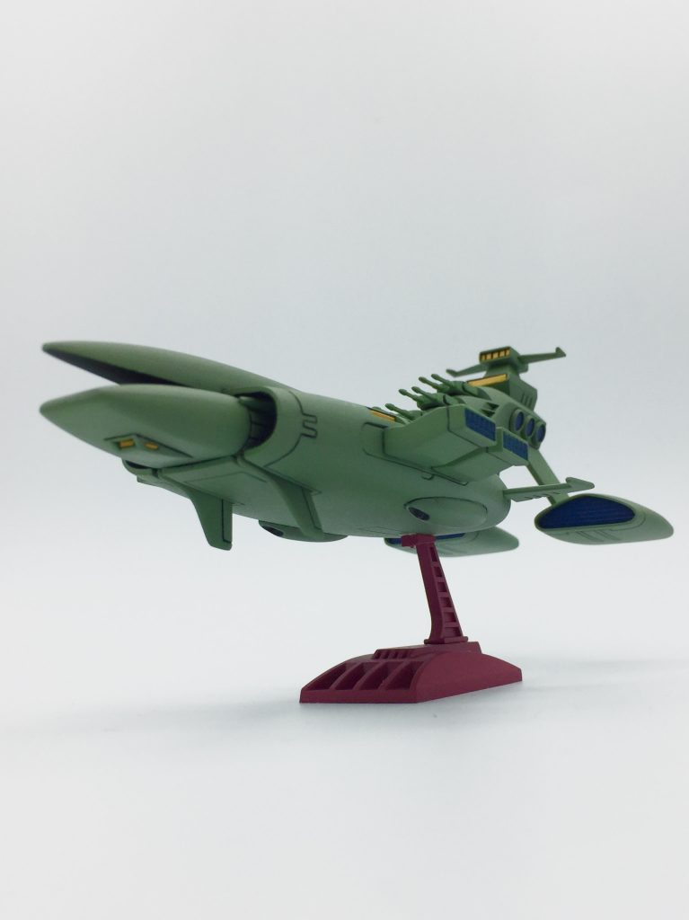 旧キット 1/1200 ムサイ ガンプラ 完成–3枚目/制作者:kan-o-gunplablog