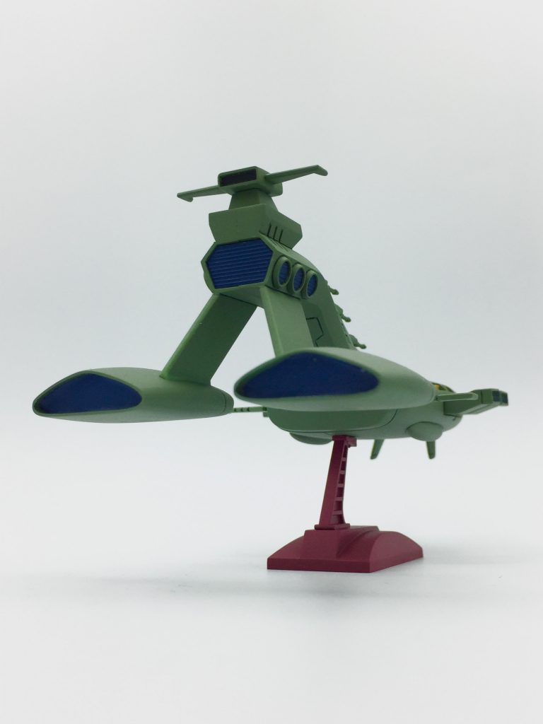 旧キット 1/1200 ムサイ ガンプラ 完成–4枚目/制作者:kan-o-gunplablog