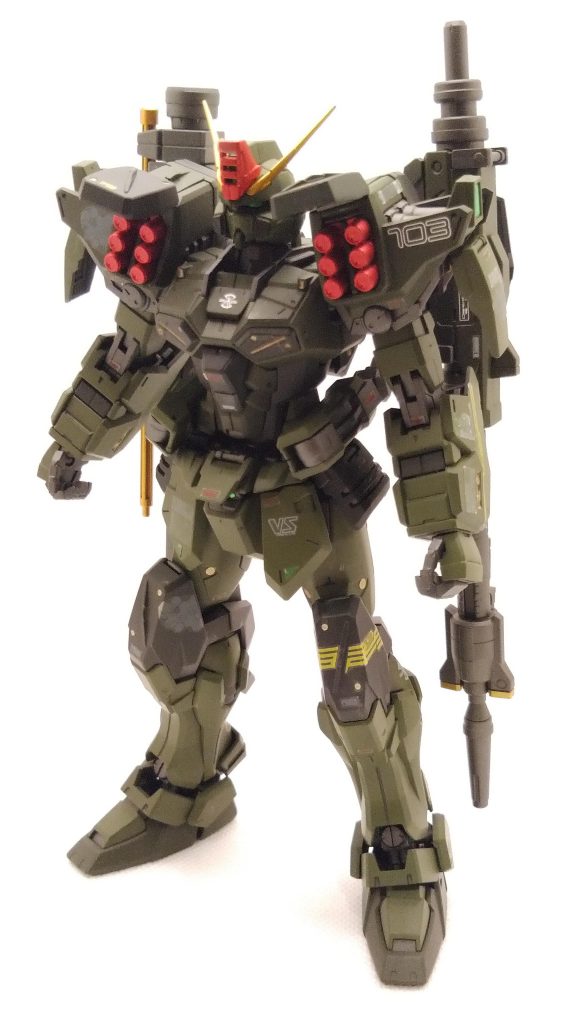 MGバスターガンダム–3枚目/制作者：八雲堂