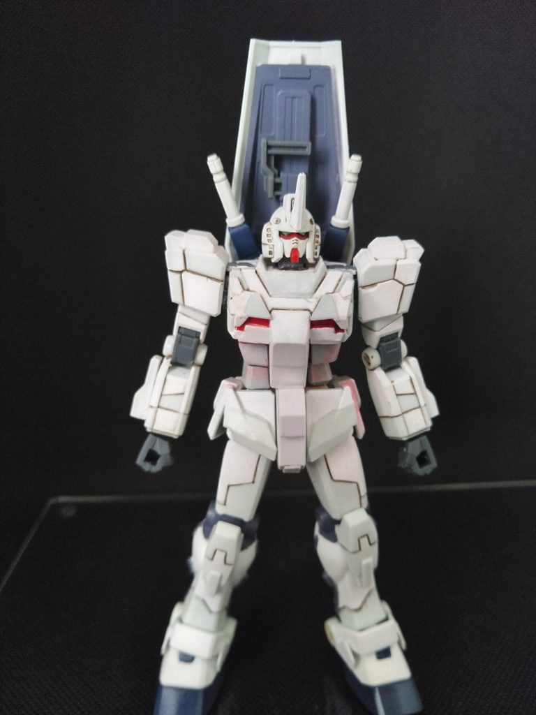 シールドを背負ってノルンモード！･･･性能に変化は見られません！推進器も何も付いていないので本当にただ背負っただけ(笑)