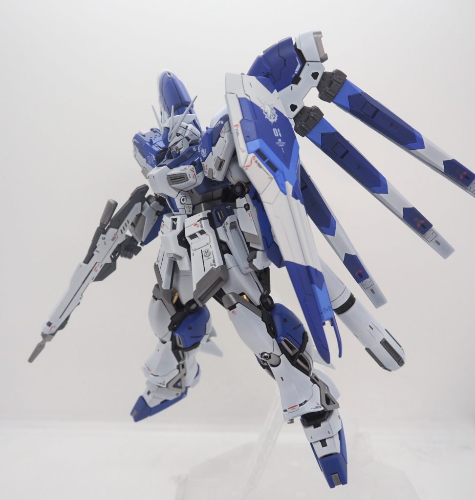 まずは全体像配色は基本的にキット通りですがふくらはぎ等、要所要所変更しています