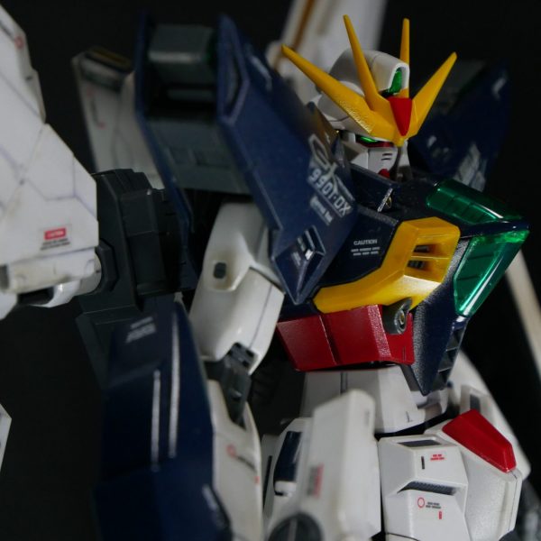 月からのマイクロウェーブをエネルギーにブッ放す元祖髭ガンダムDX！！