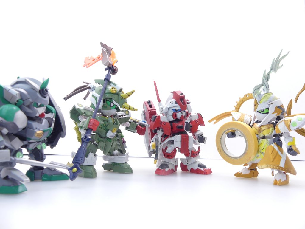 ガンニッパー・ガンサンダー・ガンペインターと･･･思えば、ガンニッパー完成時はSDCS始動前（2018年3月、まだ旧GUNSTA）。ペインターでやっとRX-零丸なので随分と時が経ちました･･･