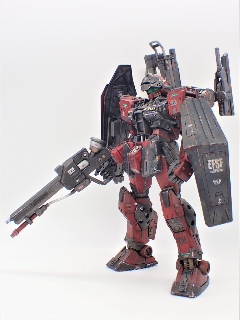 ジム・コマンドマスタリー【オリジナルカスタム機】–2枚目/制作者:NoA