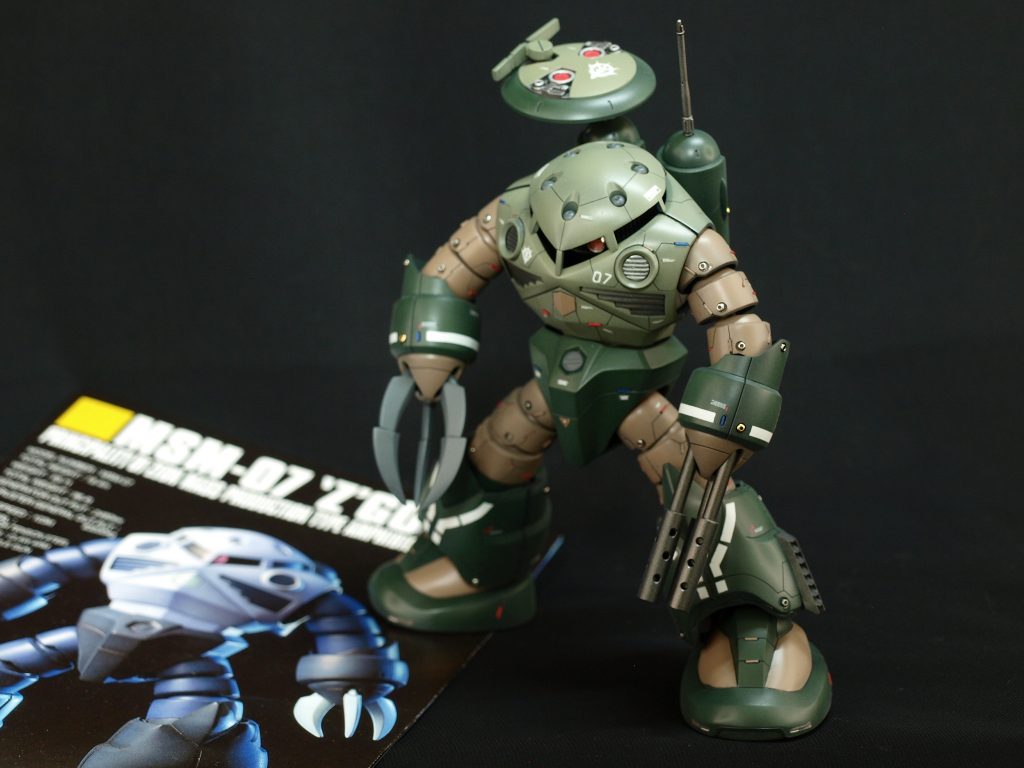 最後まで見ていただきありがとうございました。友人に誕生日プレゼントでもらったズゴック。うまくまとまって良かったです。友人に感謝感謝(^_^)