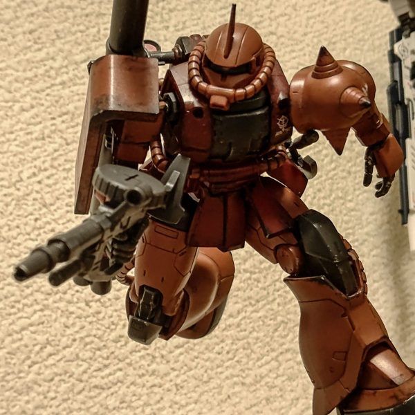 HG シャア専用ザクⅡ 赤い彗星ver
