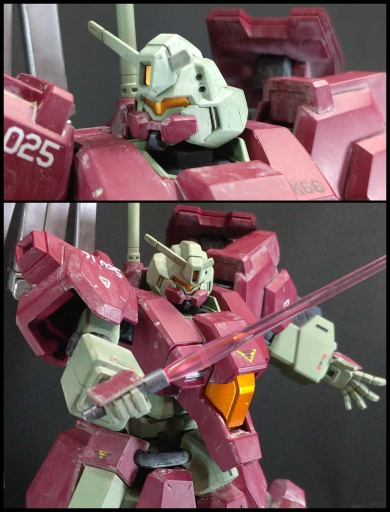 ゾイドのグスタフは基本、非武装ですが固定武装のバルカンとビームサーベルは使用可能です。