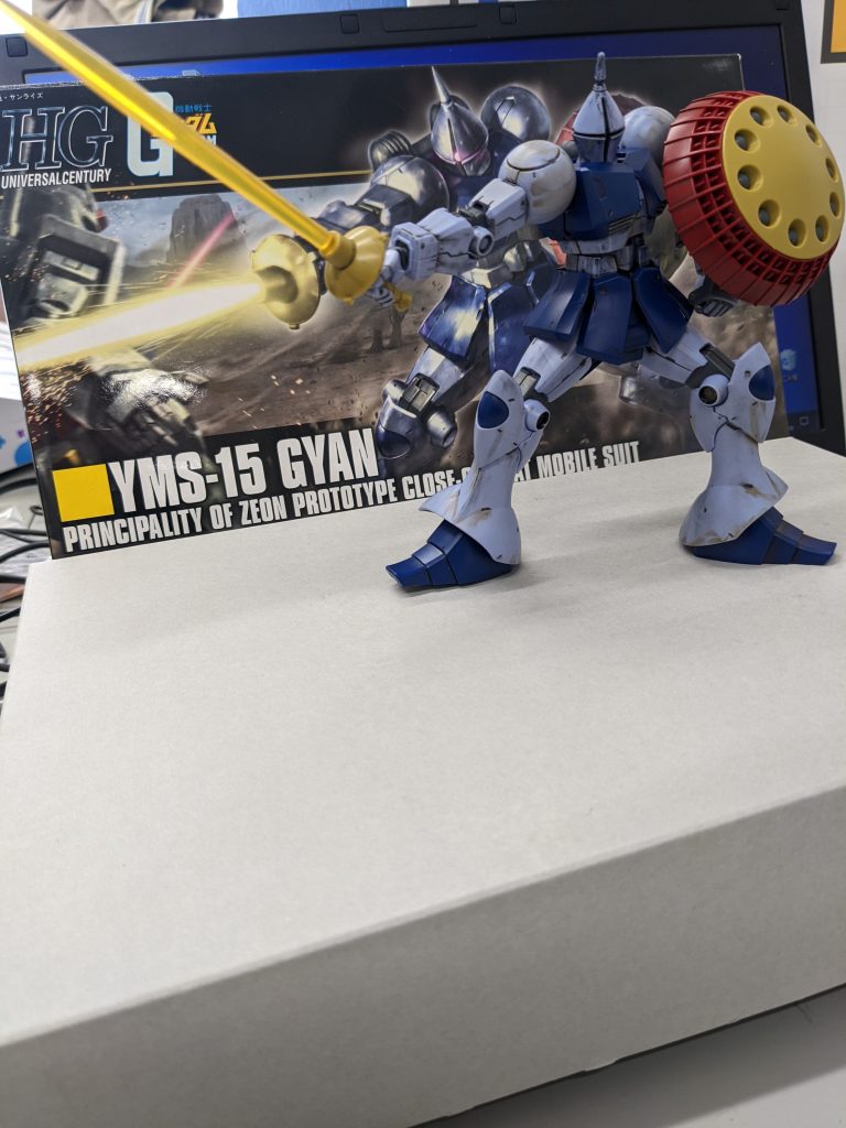 ちょいポーズを取ったがなにか足りない。遠距離過ぎるかも。カメラセンスがない！