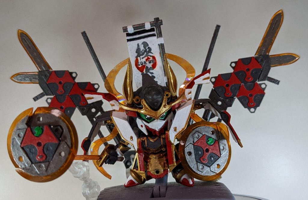 異世界に数多存在する“極炎頑駄無”。同じ極炎旗と羽織を纏う彼らは、各世界で人々の尊厳を踏みにじる者達と戦い続ける。江有或は、異世界の同胞達から極炎旗を介して力を借り、武者から姫将軍へ出世変化❗“極炎の羽織”は心技体が大幅に高まり、その力は“極炎頑駄無”の数に比例して強くなる❗その名も極炎江有或頑駄無姫将軍❗