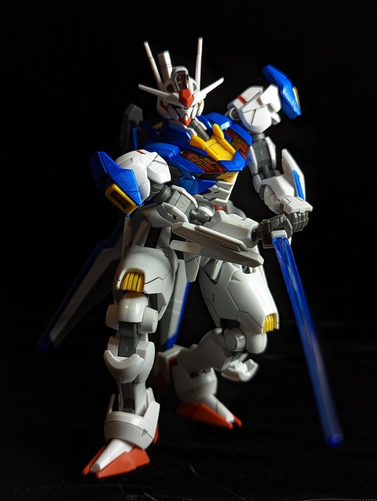 肩周りの可動はもう少し欲しかったところ。