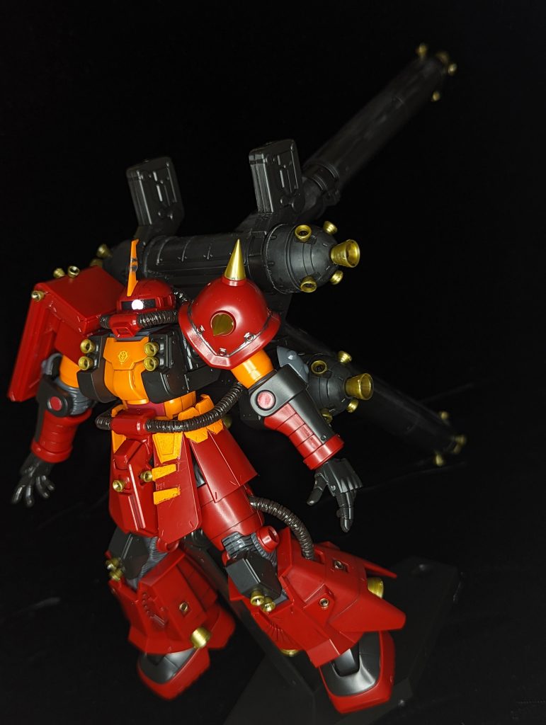 いったんボディ部を組んだところ。