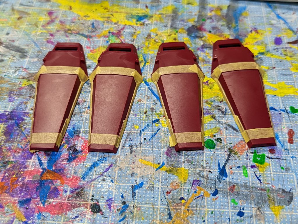 シールドは塗装推奨