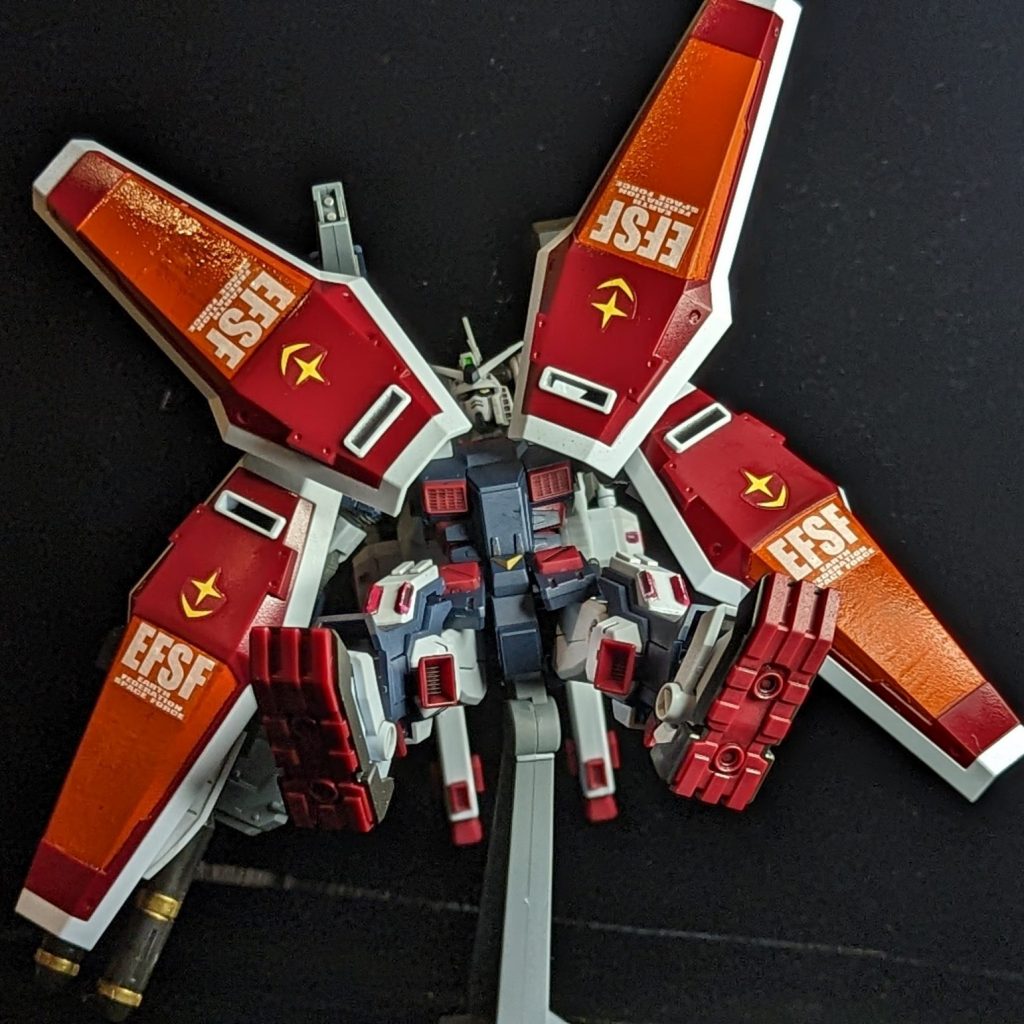 ジャズが聴こえる〜サンダーボルトフルアーマーガンダム｜@dora_e_mさんのガンプラ作品｜GUNSTA（ガンスタ）