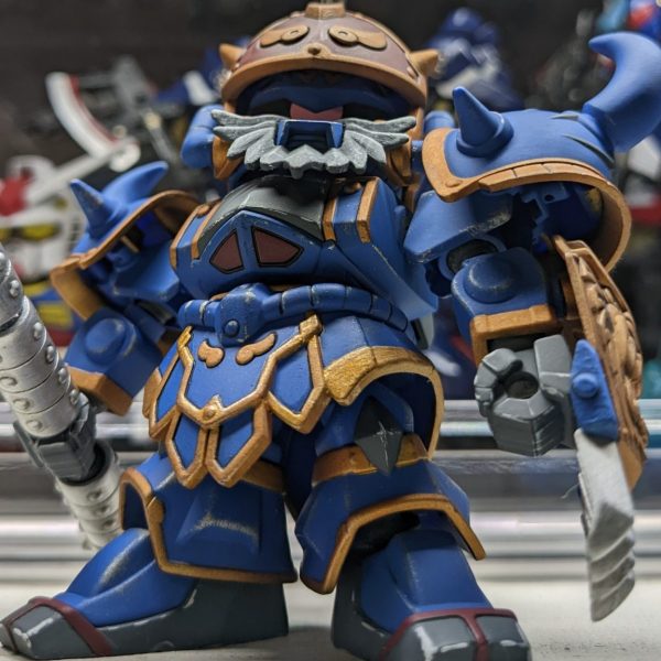 黄蓋グフ　シタデル筆塗り