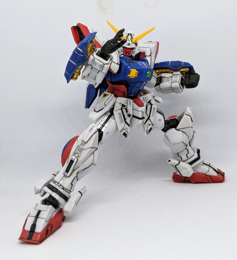 シャイニングガンダム(Gフレーム版)–4枚目/制作者:マルミコアロ