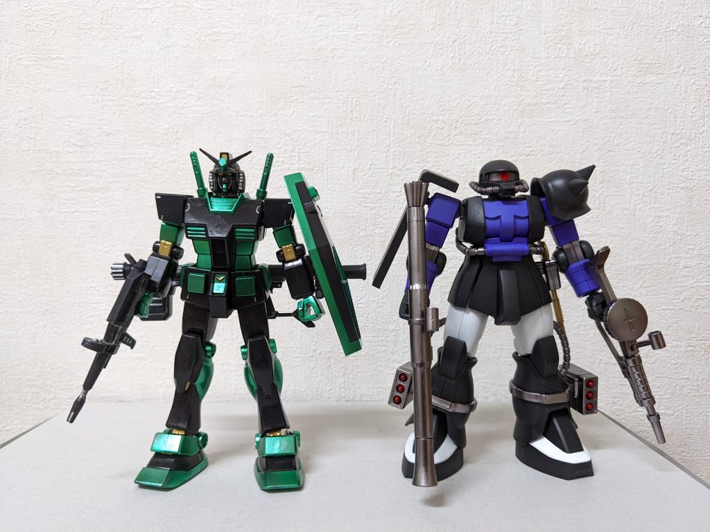 エコプラ祭り😆同じ黒ベースでもグロスとマットで随分雰囲気変わりますね😊もちろん「まんま真っ黒」もカッコ良いですが、ちょい塗りして自分なりのイメージ追求すんの、マジ楽しい🌟エコプラ万歳😆