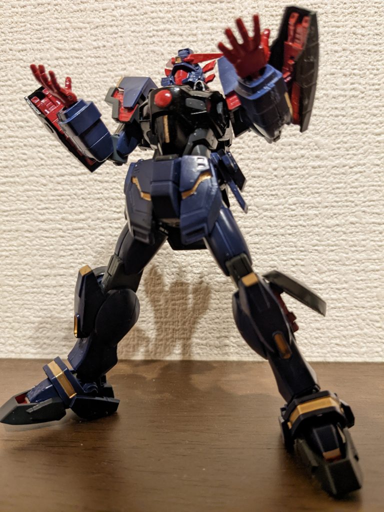 あおり画像を入れ、以上でシェイディングガンダム終了です。お付き合いいただき、誠にありがとうございました。