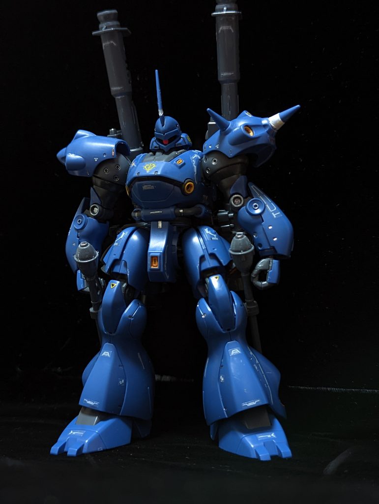 素立ち。今回、トップコートは吹いてないのですがいい感じに重厚感が出ています。