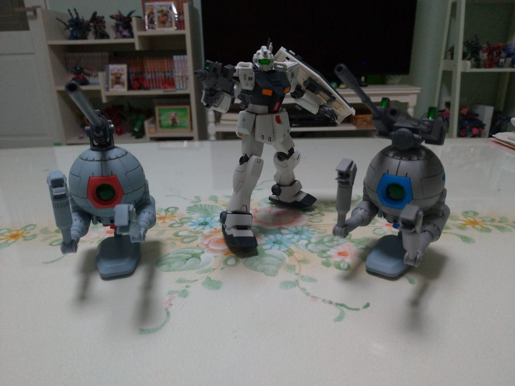 ボールと言えばジムと言うことで…ジムにボールは合いますね。ハイボールに唐揚げくらい合いますねw今回は差し色の青が綺麗に映えて、うまく出来たのではないでしょうか！ﾃﾍ 