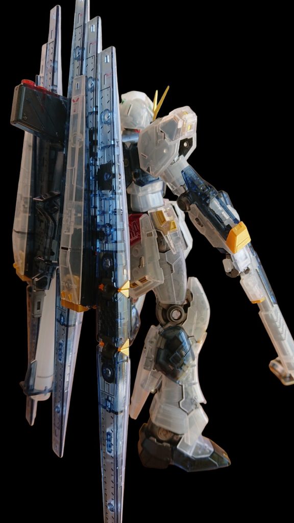 フィン・ファンネルはコンパウンドで磨きました！初めてでめちゃめちゃ時間かかりました。