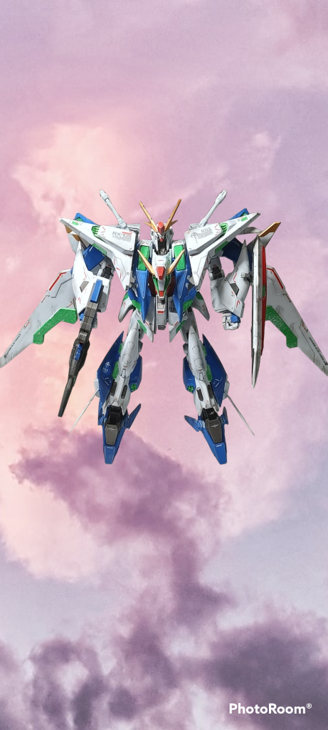 後ろのウイング広げたらイイ感じに！