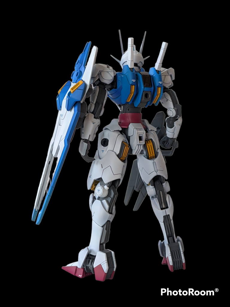 合わせ目消しはめんどくさかったので、段落ち処理。後でパーツ埋めようと思ってましたが、めんどくさいのでやめました。