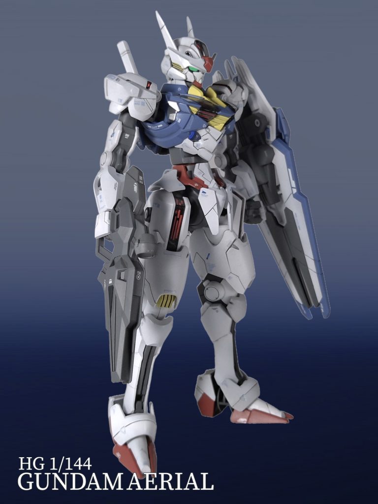 ガンダムエアリアル 2体目 HG改修–3枚目/制作者：tochan