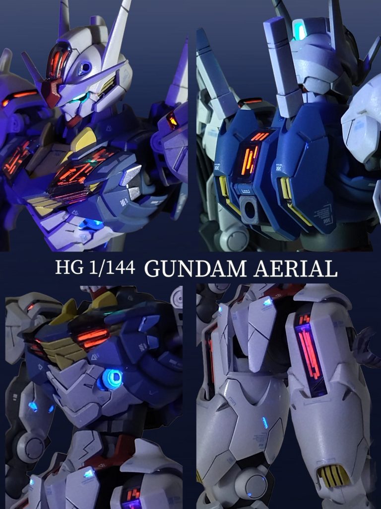 ガンダムエアリアル 2体目 HG改修–5枚目/制作者：tochan