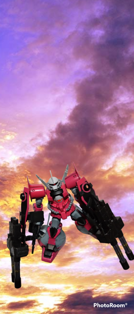 降下中。撮影はやはり難しいです。