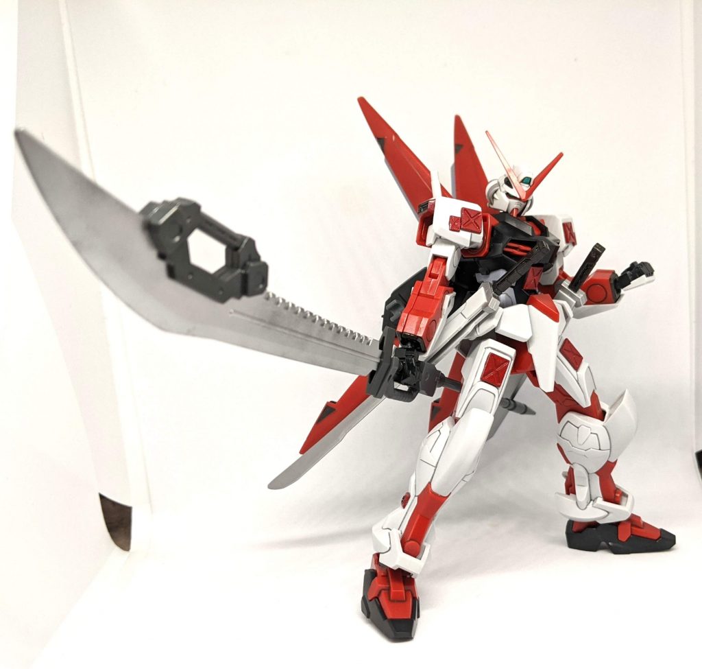 以上、M1アストレイ グランドスラムR（リブート）装備型でした。キット自体もリマスター版が出た頃の物なだけにプロポーションや可動も優秀で良いキットだと思いました。