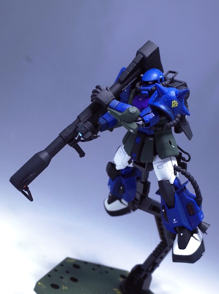 1/144 RG ガトー専用ザクⅡ ｜だんくら工房・mk戦車さんのガンプラ作品