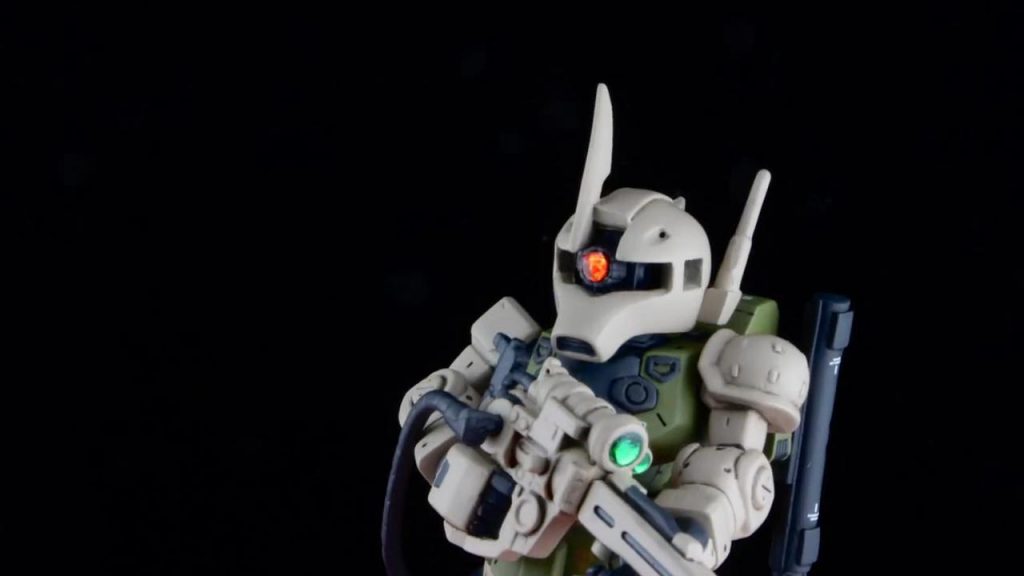 ガンダムコンバージ ザクスナイパー指揮官タイプ–2枚目/制作者:ガンダムラボ