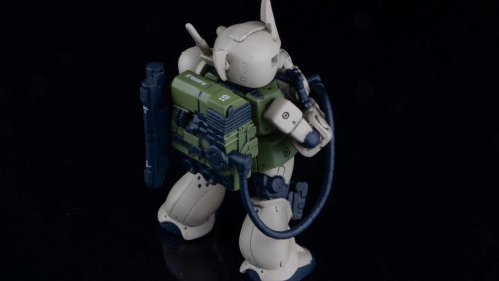 ガンダムコンバージ ザクスナイパー指揮官タイプ–3枚目/制作者:ガンダムラボ