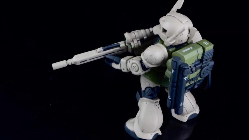 ガンダムコンバージ ザクスナイパー指揮官タイプ–5枚目/制作者:ガンダムラボ