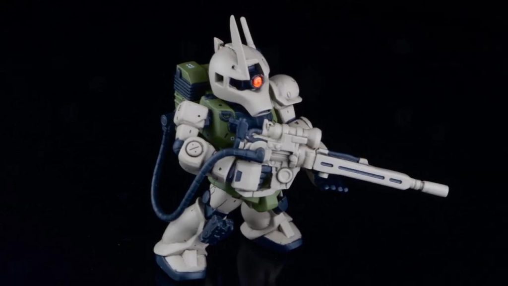 ガンダムコンバージ ザクスナイパー指揮官タイプ–4枚目/制作者:ガンダムラボ