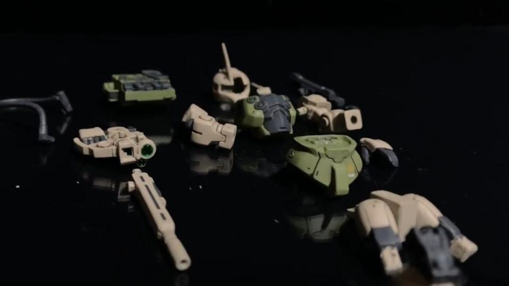 組み立て前の写真、コンバージでもここまで分解できます!YouTubeではもっと細かい作業風景も見れるので、ぜひ遊びに来てくださいhttps://youtu.be/PGmdSTCAlms