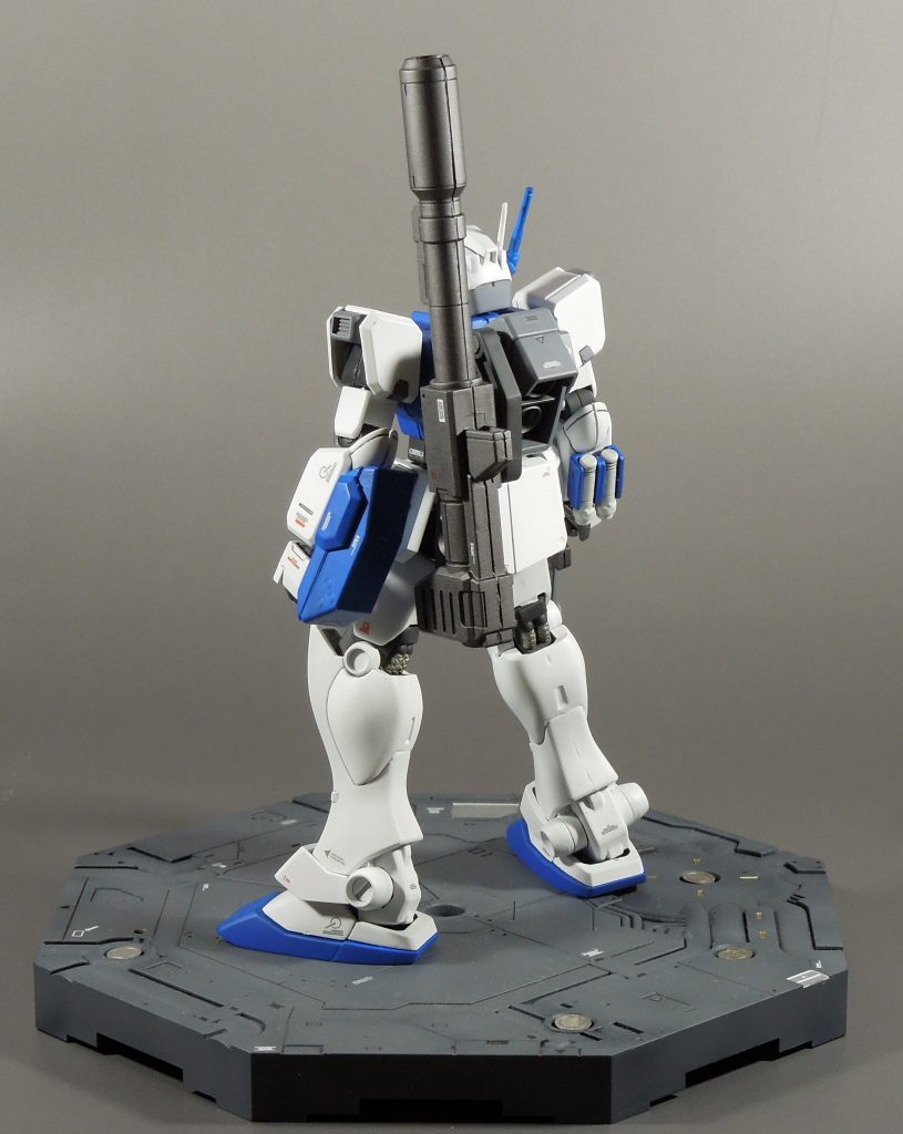 パワードアームズパワーダーのガトリングもずっと使いたいと思ってました。青色にすることによって印象が変わりますねぇ。